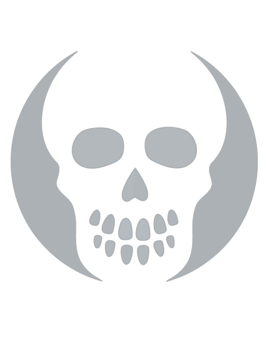 Printable Skull Stencil Coolest Free Printables