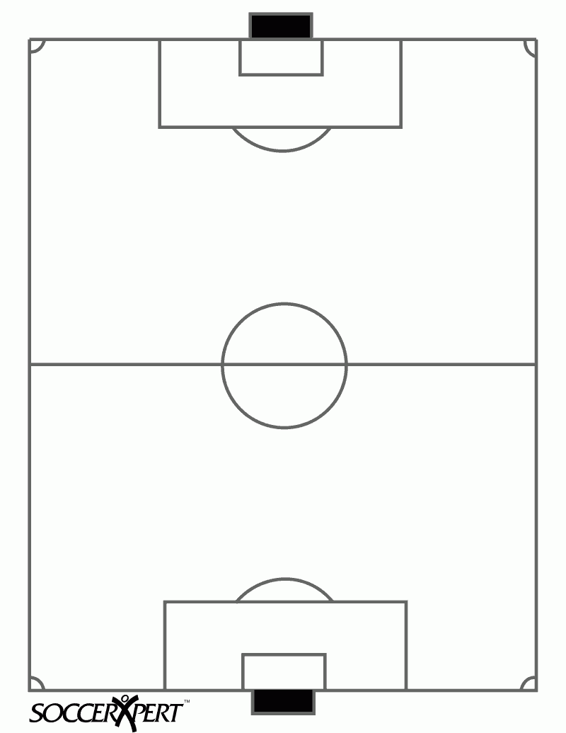 Soccer Field Template Printable