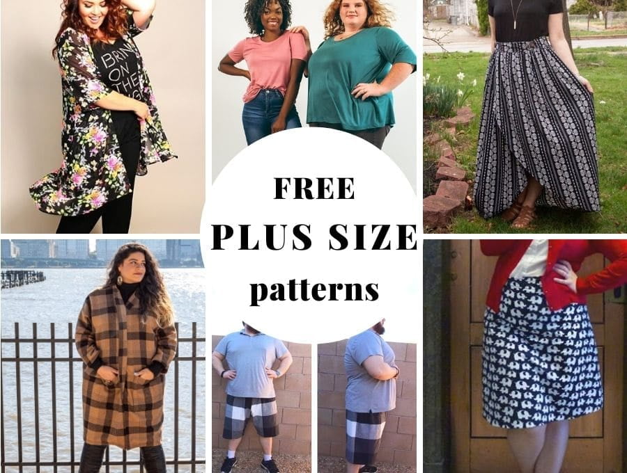 Free Printable Plus Size Sewing Patterns - Free Printable