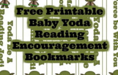 Baby Yoda Free Printable Bookmarks To Encourage Reading Free Printable Bookmarks Diy Crafts For Kids Crafts