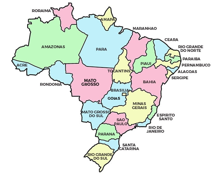 Brazil Map Detailed Map Of Brazil Free Download 2022 I Heart Brazil 