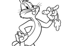 Bugs Bunny Coloring Page Free Printable Coloring Pages