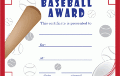 Free Baseball Certificates TrophyCentral