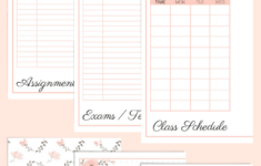 Free Printable 2022 2023 School Planner Printables And Inspirations School Planner Printables Study Planner Printable School Planner