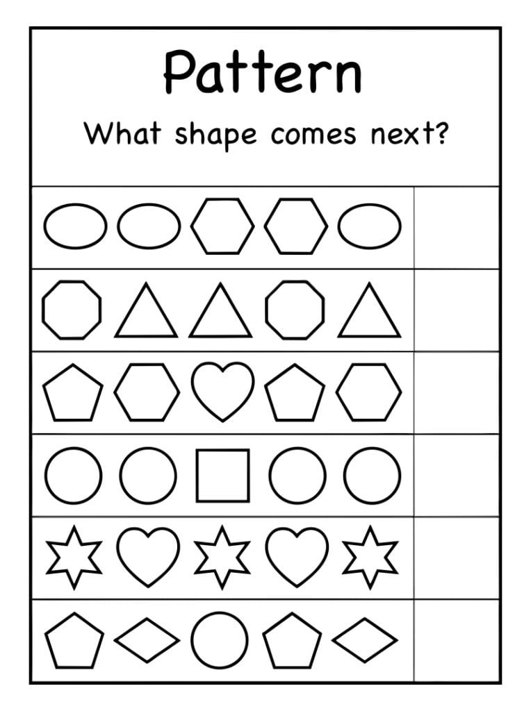 Free Printable Sheets For Preschool Free Printable