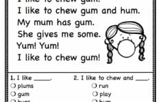 1st Grade Reading Worksheets Best Coloring Pages For Kids