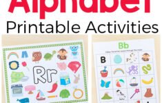 Alphabet Printables And Activities For Preschool And Kindergarten
