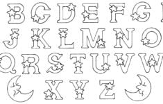 Alphabet to download From A To Z Alphabet Kids Coloring Pages