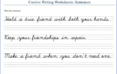 Cursive Writing Worksheets K5 Learning