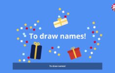 DrawNames Gift Exchange Secret Santa Generator