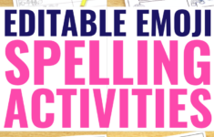 Editable Spelling Word Worksheets For ANY Word List