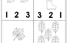 Fall Math Packet For Preschoolers