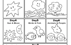 Free 7 Days Of Creation Coloring Page Coloring Page Printables Kidadl