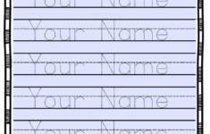 FREE Editable Name Tracing Activity Type Student Names And Students Can Learn Name Writing Practice Writing Practice Preschool Writing Practice Kindergarten