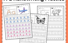 Free Letter Tracing Worksheets A Z Handwriting Practice