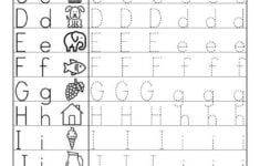 Free Printable Alphabet Letters Upper And Lower Case Tracing Worksheets