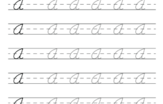 Free Printable Cursive Practice Sheets PDF Downloads Freebie Finding Mom