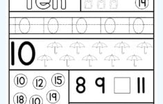 Free Printable Number 10 Ten Worksheets For Kids PDFs Brighterly