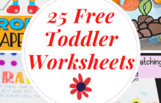 Free Printable Toddler Worksheets To Teach Basic Skills