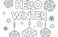 Free Printable Winter Coloring Pages
