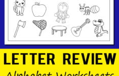 Letter Review Alphabet Worksheets Totschooling Toddler Preschool Kindergarten Educational Printables