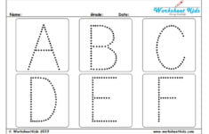 Letter Tracing For Preschoolers And Toddlers Free Printables Worksheets