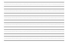 Lined Paper 1st And 2nd Grade By Hartlow Teaching TpT