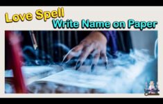 Love Spell Write Name On Paper That Works Effectively