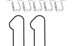 Number Eleven Writing Counting And Identification Printable Worksheets For Children