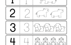 Preschool Worksheet Using Numbers Free Kindergarten Math Worksheet For Kids