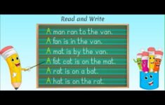 Read And Write Sentences Using 3 Letter Phonic Words Pre Primary YouTube