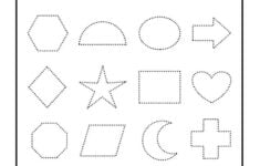 Shape Tracing Worksheets Free Printable Worksheets