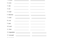 Spelling Worksheets Fifth Grade Spelling Worksheets