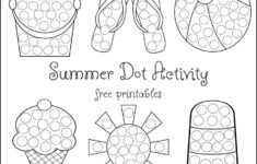 Summer Dot Activity Free Printables The Resourceful Mama