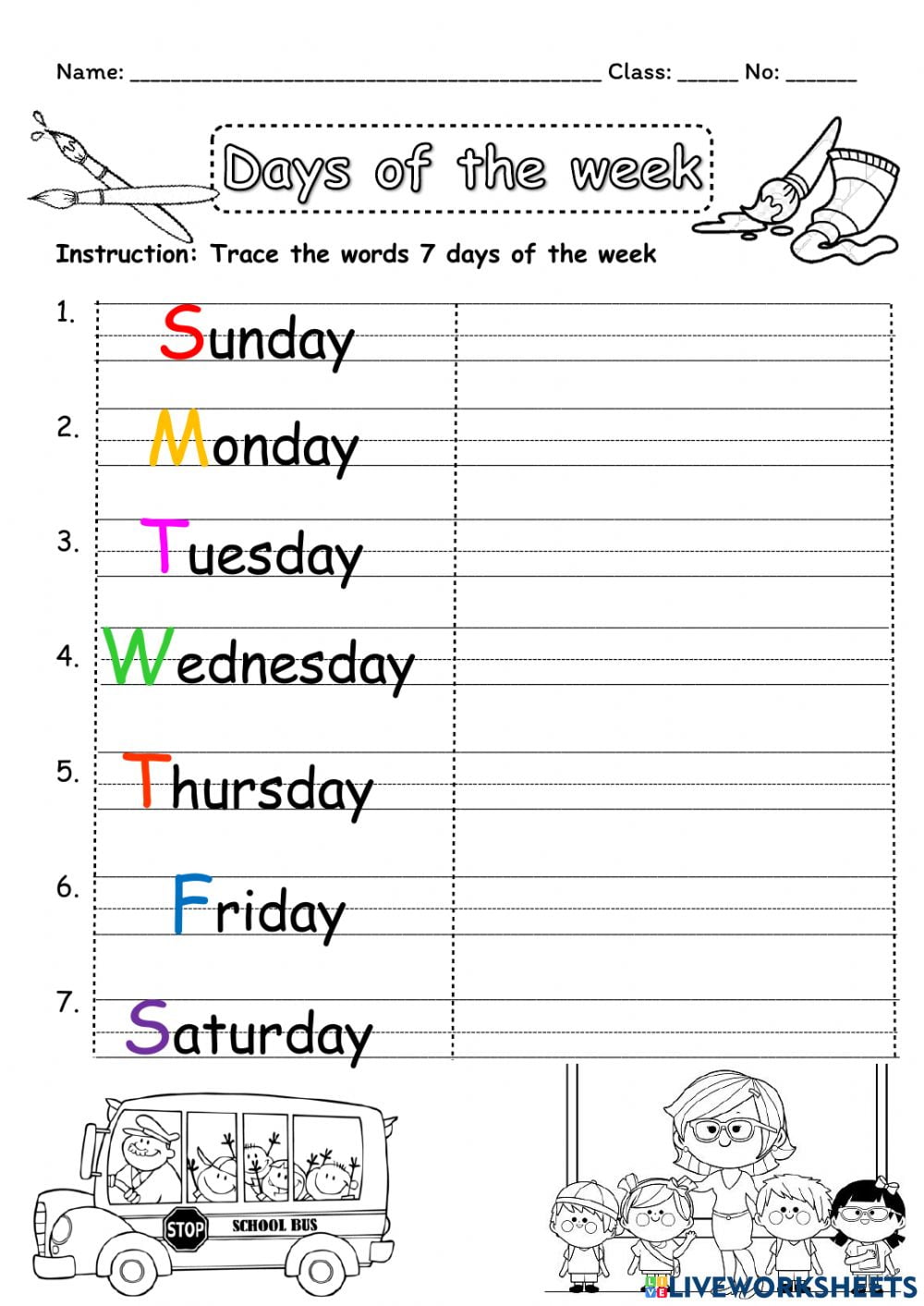 trace-days-of-the-week-worksheet-free-printable