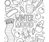 Winter Coloring Pages FREE Printable PDF From PrimaryGames