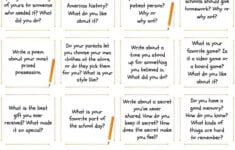 Writing Worksheets For 4th Grade JournalBuddies