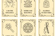 10 Best Color Yourself Tarot Cards Printable Printablee