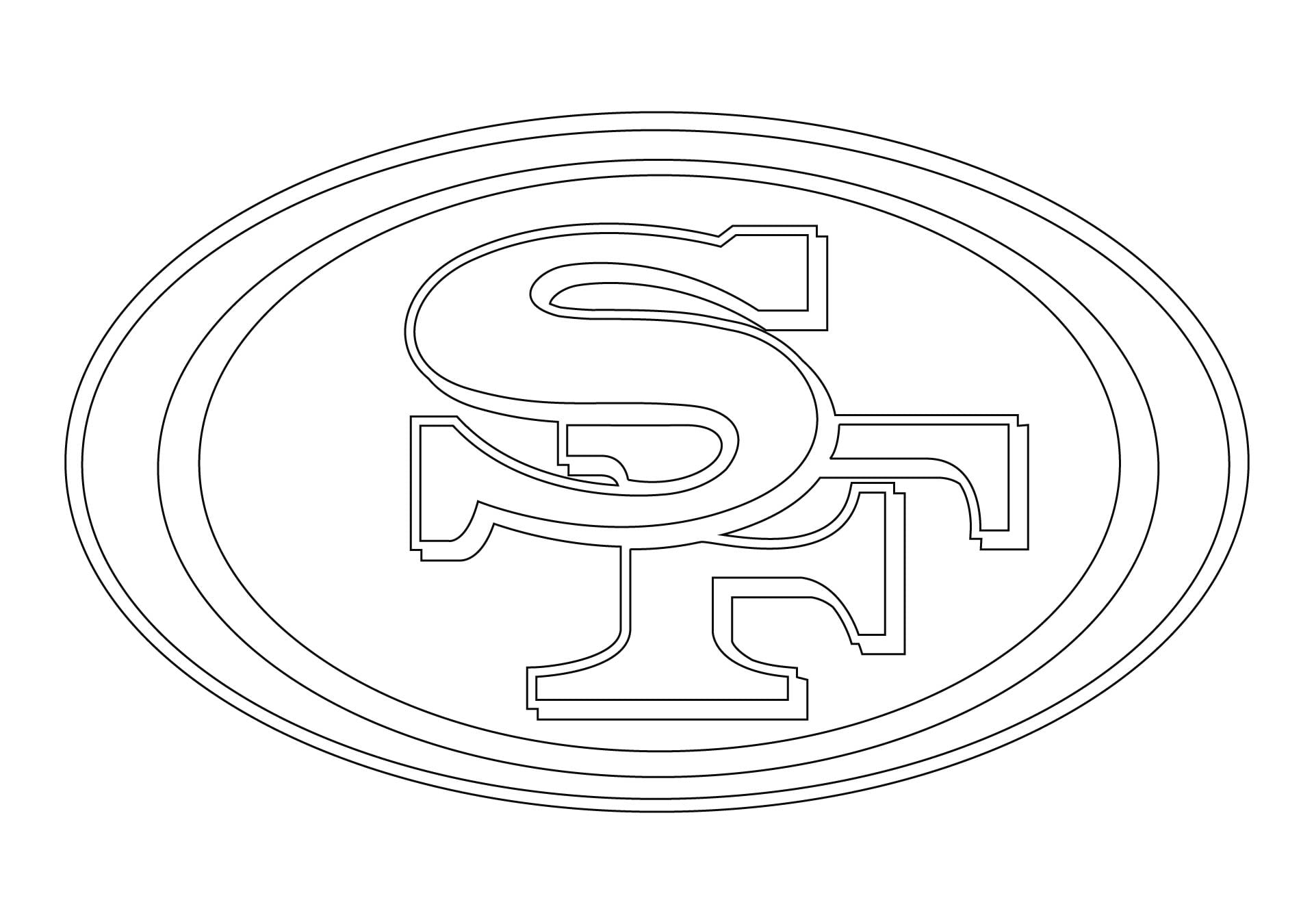 49ers Stencil Printable Free Printable