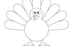 10 Best Free Printable Thanksgiving Turkey Pattern Printablee