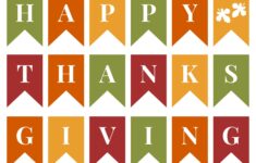 10 Best Happy Thanksgiving Printable Signs Printablee