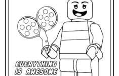 10 Best LEGO Birthday Printable Cards To Color Printablee
