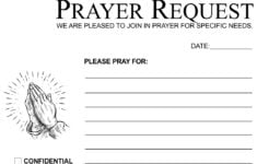 10 Best Printable Prayer Sheets Free Templates Printablee