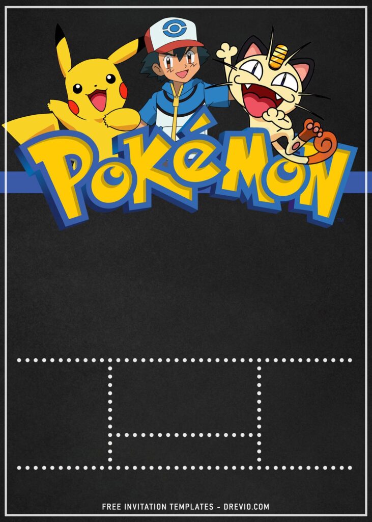 11 Pokemon Birthday Party Invitation Templates Download Hundreds Free Printable Birthday