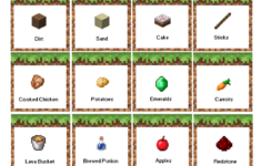 13 Best Sticks Minecraft Party Printables Free Printablee