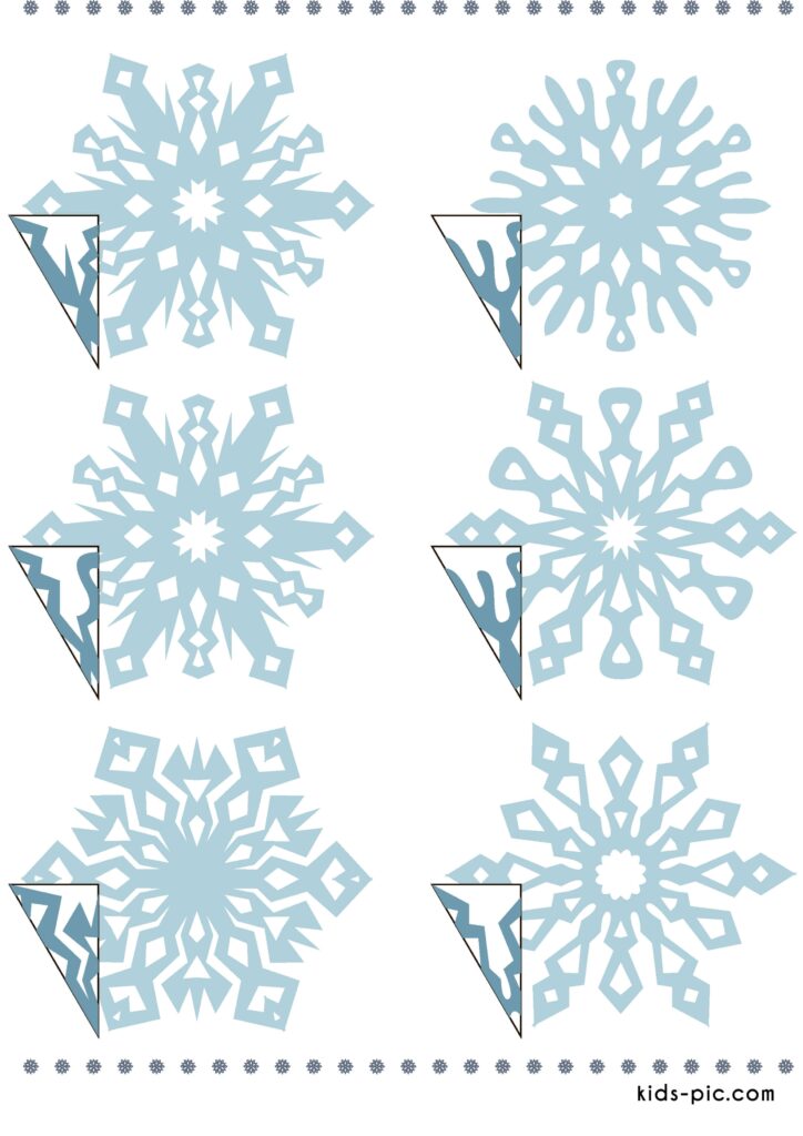 20 Free Paper Snowflakes Patterns Printable Kids Pic - Free Printable