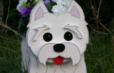 24 Outstandingly Cute DIY Canine Planters Diy Dog Stuff West Highland Terrier Westies