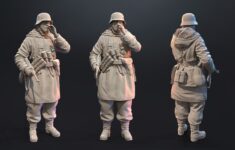 3D Datei 3D Printable German Soldiers 1 35 Scale Modell F r 3D Drucker Zum Herunterladen Cults