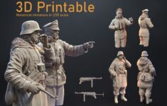 3D Datei 3D Printable German Soldiers 1 35 Scale Modell F r 3D Drucker Zum Herunterladen Cults