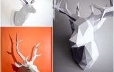 3d Deer Papercraft Free Template Free Download